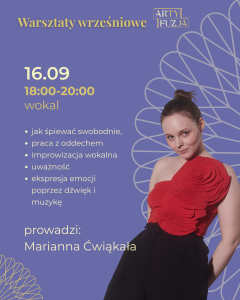 śpiew Marianna Ćwiąkała